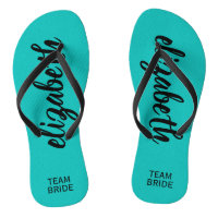 Personalized Team Bride Turquoise