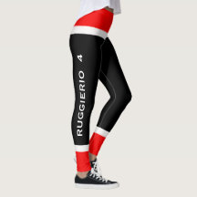 Personalized Team Colours Ice Hockey Leggings