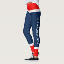 Personalized Team Colours Ice Hockey Socks Legging