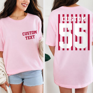 Personalized Team Jersey Fan T-Shirt