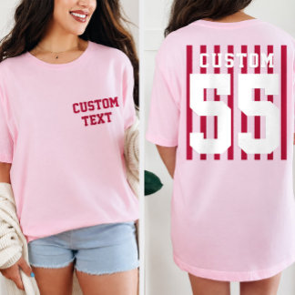 Personalized Team Jersey Fan T-Shirt