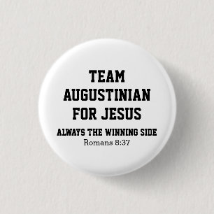 Personalized TEAM JESUS 1 Inch Round Button