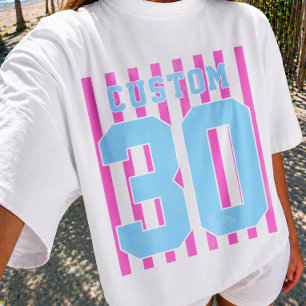 Personalized Team Name Number Game Day T-Shirt