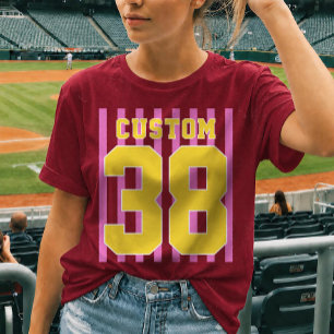 Personalized Team Name Number Game Day T-Shirt