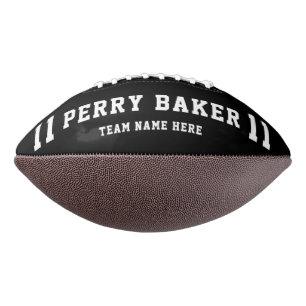 Personalized Team Player Sports Football