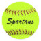 Personalized Team Softball Stickers