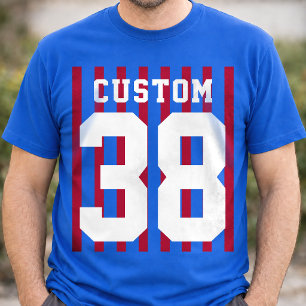 Personalized Team Spirit Name Number T-Shirt