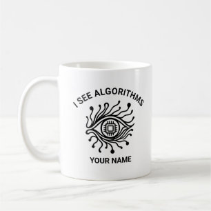 Personalized Tech Mug with Custom Text