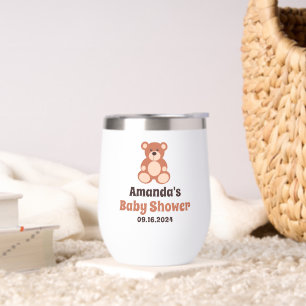 Personalized Teddy Bear Baby Shower Party Favours