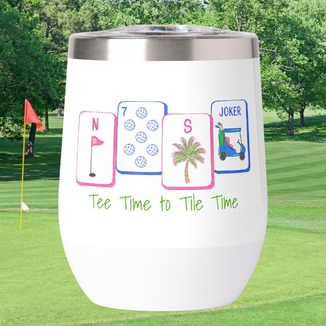 Personalized Tee Time to Tile Time / Golf Mahjong  (Creator Uploaded)