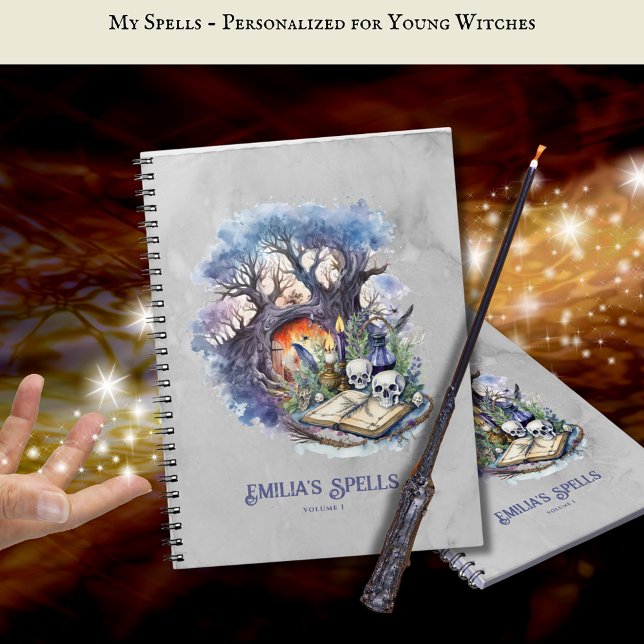 Personalized Teenage Witch Spell Book Grimoire (Creator Uploaded)