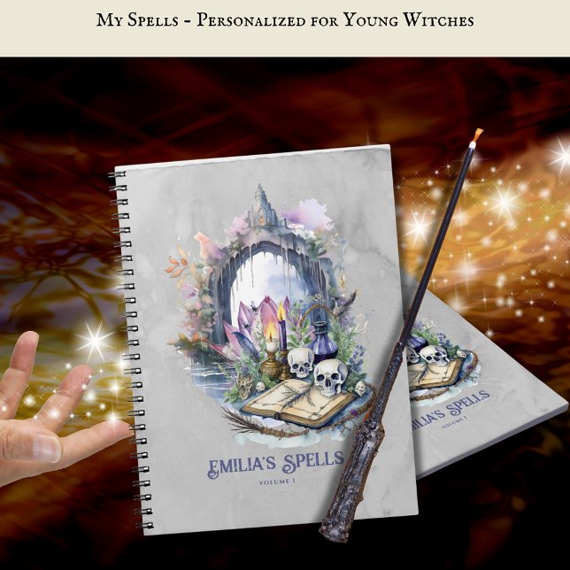 Personalized Teenage Witch Spell Book Grimoire (Creator Uploaded)