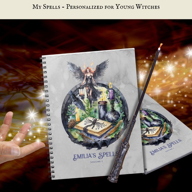 Personalized Teenage Witch Spell Book Grimoire (Creator Uploaded)