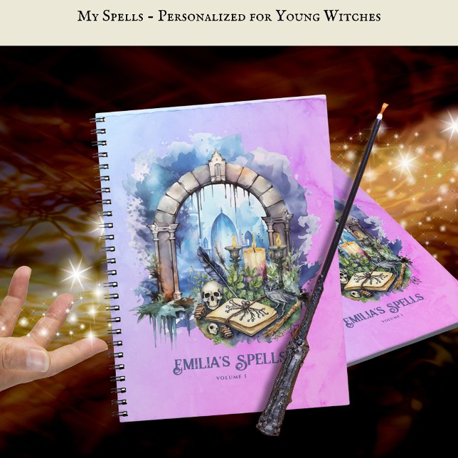 Personalized Teenage Witch Spell Book Grimoire (Creator Uploaded)