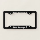 Personalized Template on Black