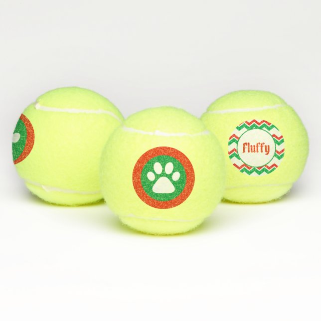 Personalized Tennis Ball for Dog (Multi)
