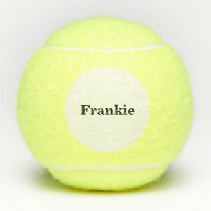 Personalized Tennis Balls