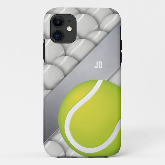 Personalized Tennis Case-Mate iPhone Case (Back)