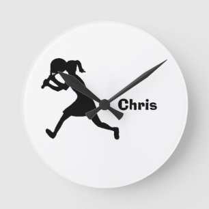 Personalized Tennis Clock