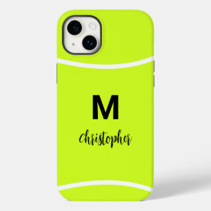 Personalized Tennis Monogram Initial Name Case-Mate iPhone 14 Plus Case