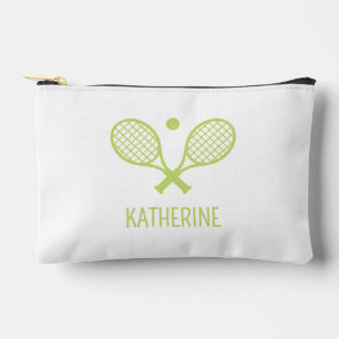 Personalized Tennis Player Custom Name Tennis Accessory Pouch