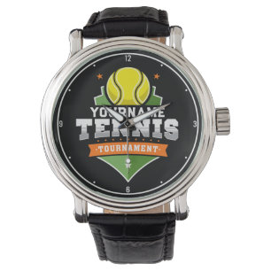 Personalized Tennis Player NAME Varsity Tournament Watch