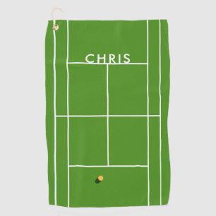 Personalized Tennis Sports Towel