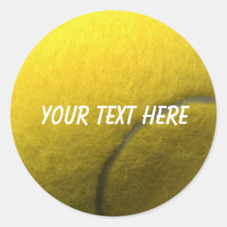 Personalized Tennis Sticker