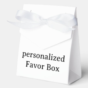 personalized Tent 4x2x5 Favor Box