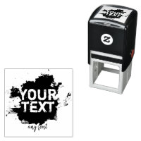 Personalized text and image grungy messy