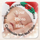 Personalized text and photo template
