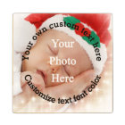 Personalized text and photo template