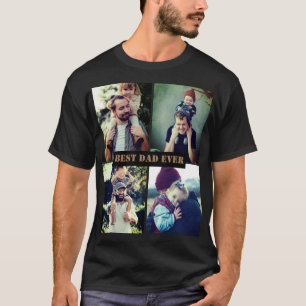 Personalized text and photo x4 T-Shirt