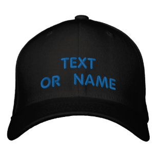 Personalized Text Colours Embroidered Baseball Cap