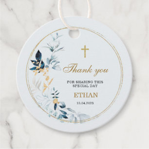 Personalized Thank You Card First Holy Communion Favour Tags