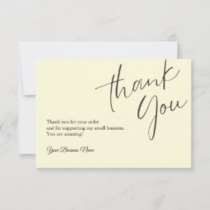 Personalized Thank You Cards Professional