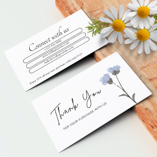 Personalized Thank You For Your Business Cards