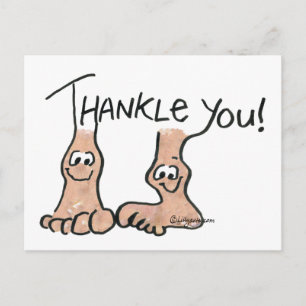 Personalized Thank You Gift Postcard