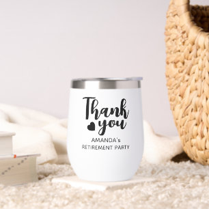 Personalized Thank You Retirement Party Favours 