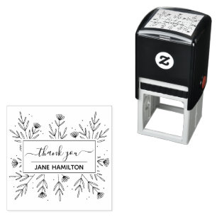 Personalized Thank You Self-inking Stamp