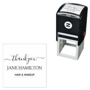 Personalized Thank You Self-inking Stamp