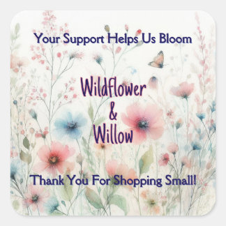 Personalized Thank You Sticker