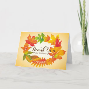 Personalized Thanksgiving Cards - Business Direct