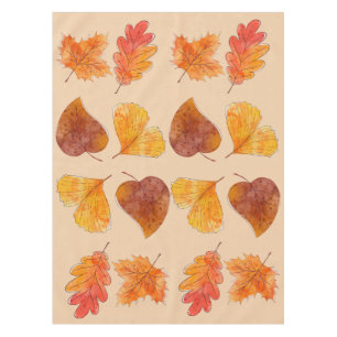 Personalized Thanksgiving Fall Color Tablecloth