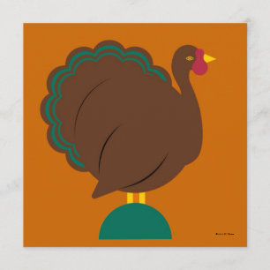 Personalized Thanksgiving Invitation