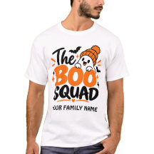 Personalized The Boo Squad Halloween T-Shirt