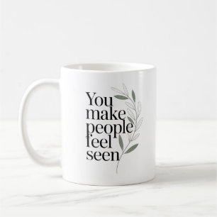 Personalized The Future Is Bright Quote Coffee Mug