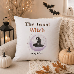 Personalized The Good Witch – Halloween Pillow