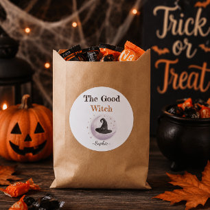 Personalized The Good Witch – Halloween Sticker