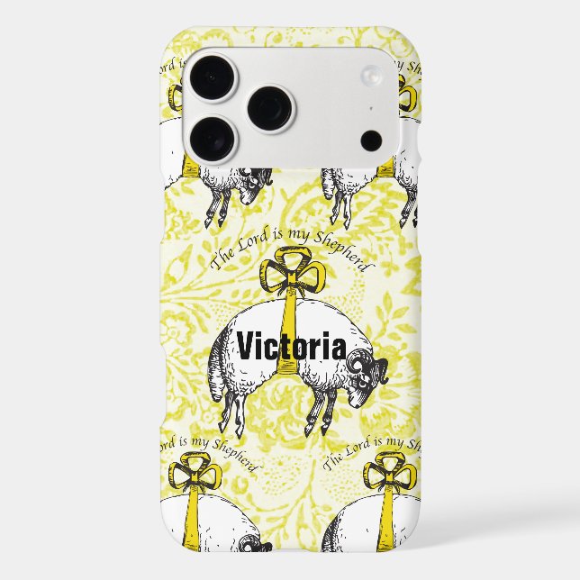 Personalized The LORD is my shepherd Psalm 23 (Back)